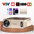 Máy chiếu mini gia đình KAW K860, Tự động lấy nét, Độ phân giải Full HD 1080P